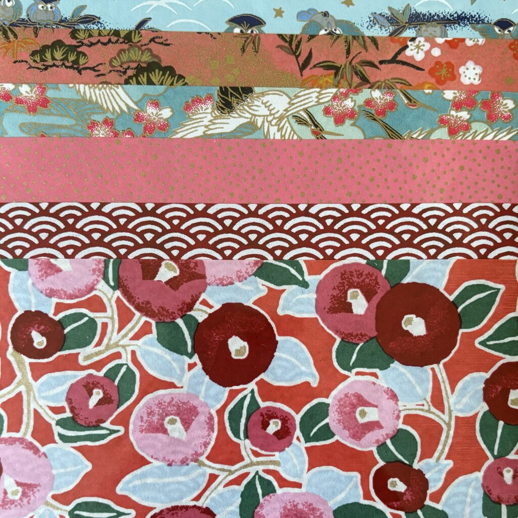KIT PAPIERS WASHI – Saumon