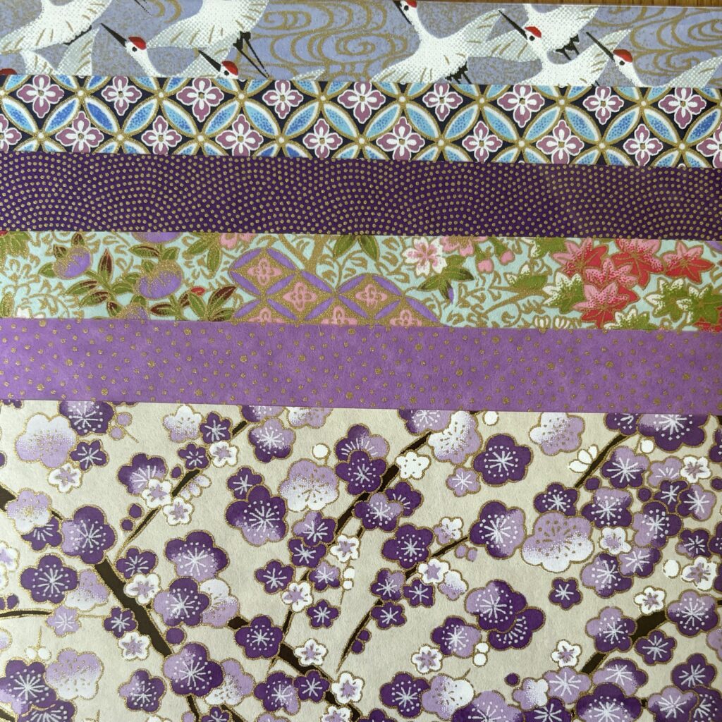 KIT PAPIERS WASHI – Violet