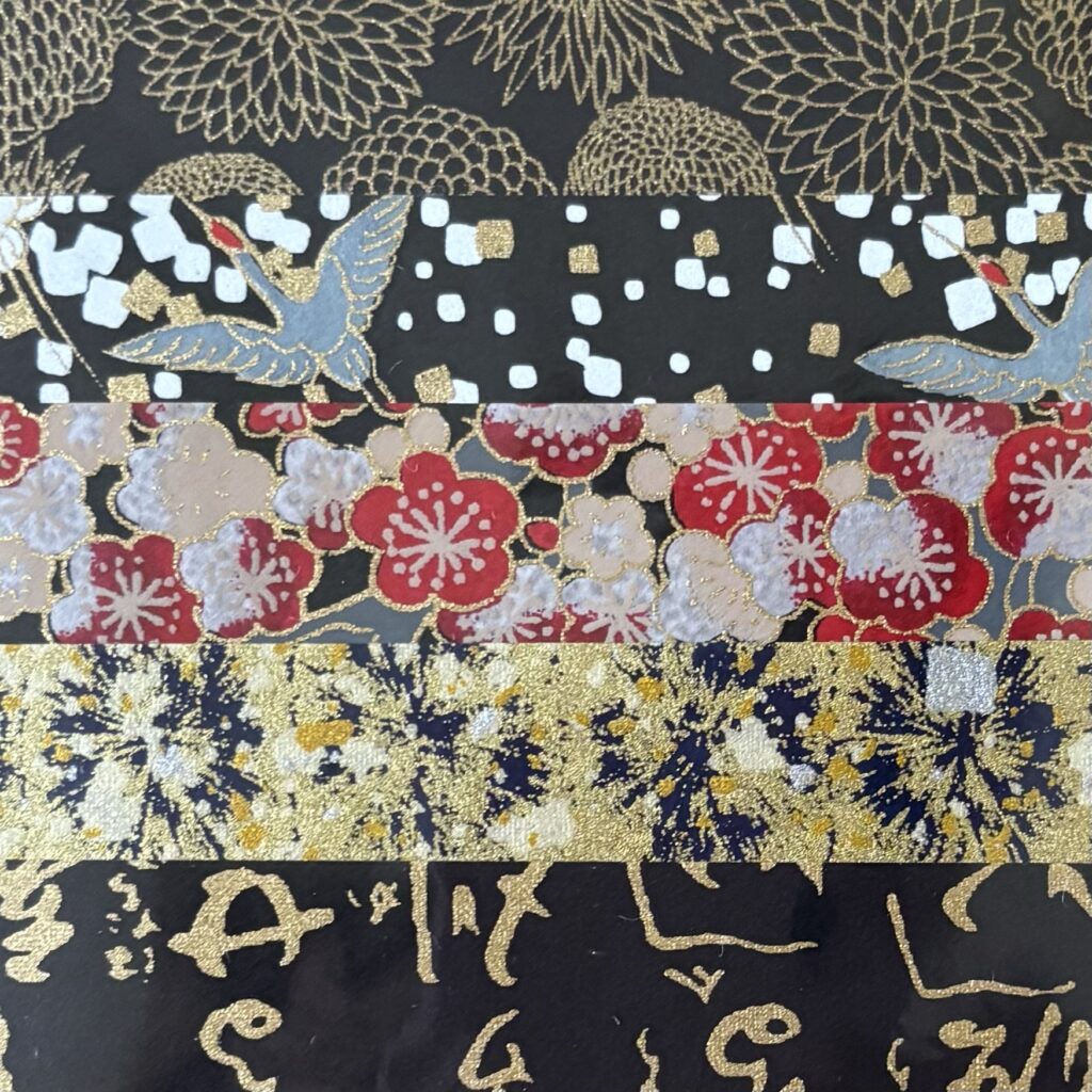 KIT PAPIERS WASHI – Noir